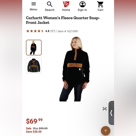 Carhartt Jacket - Picture 3 of 3